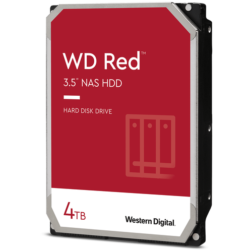 Жесткий диск Western Digital WD Red 4 ТБ WD40EFAX жесткий диск western digital wd red pro 4 тб wd4001ffsx