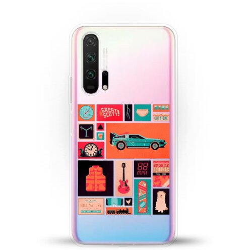 фото Силиконовый чехол back на honor 20 pro andy & paul