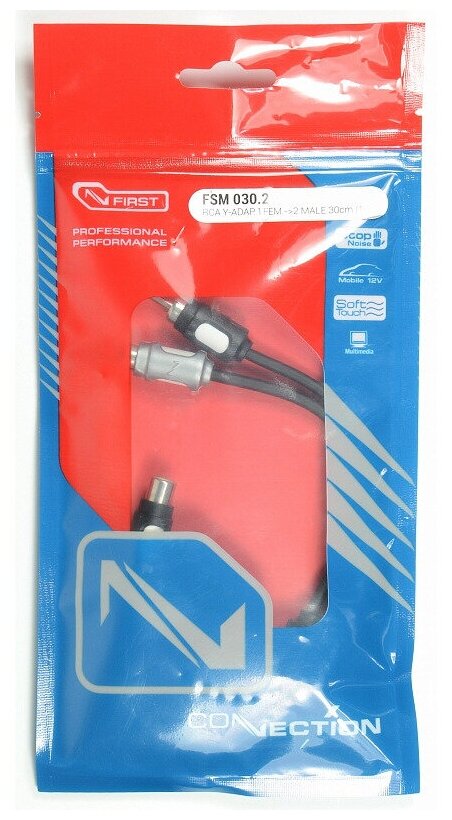 Переходник RCA - RCA Connection FSM 030.2