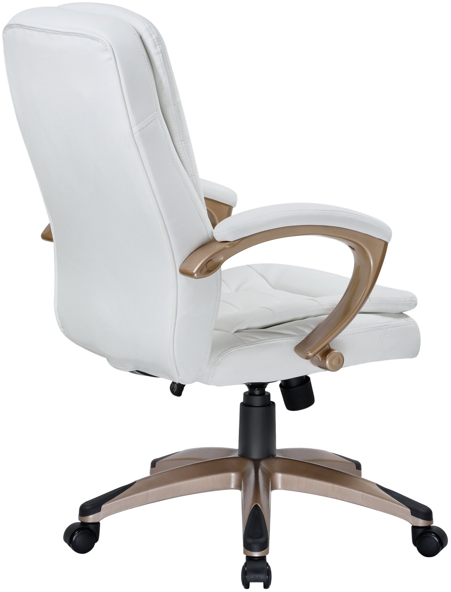 Офисное кресло для руководителей DONALD LMR-106B цвет белый - фотография № 4