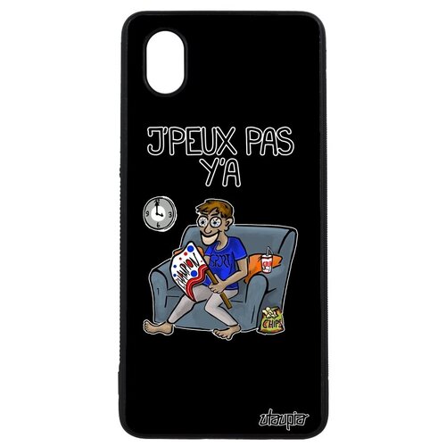фото Чехол для мобильного // samsung galaxy a01 // "не могу - смотрю гандбол!" крутой игра, utaupia, черный