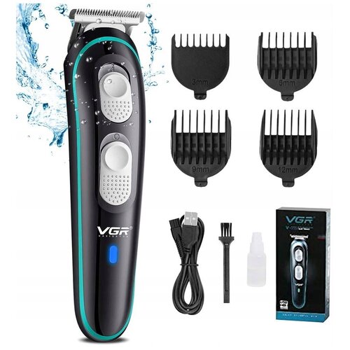 Триммер для стрижки волос бороды и усов VGR V - 0055 черный 77400₽