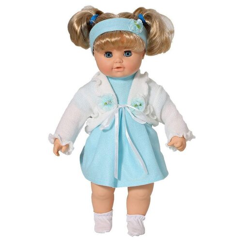 Интерактивная кукла Весна Саша 5, 42 см, В3002/о светло-синий интерактивная кукла весна саша 2 42 см в271 о