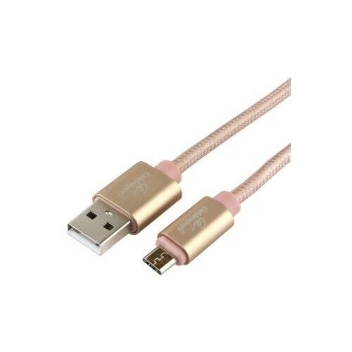 micro usb кабель спиральный cablexpert cc musb2c ambm 6 Кабель USB 2.0 Тип A - B micro Cablexpert CC-U-mUSB01Gd-1.8M 1.8m