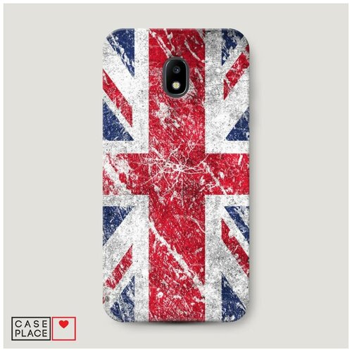 фото Чехол пластиковый samsung galaxy j3 2017 флаг британский case place