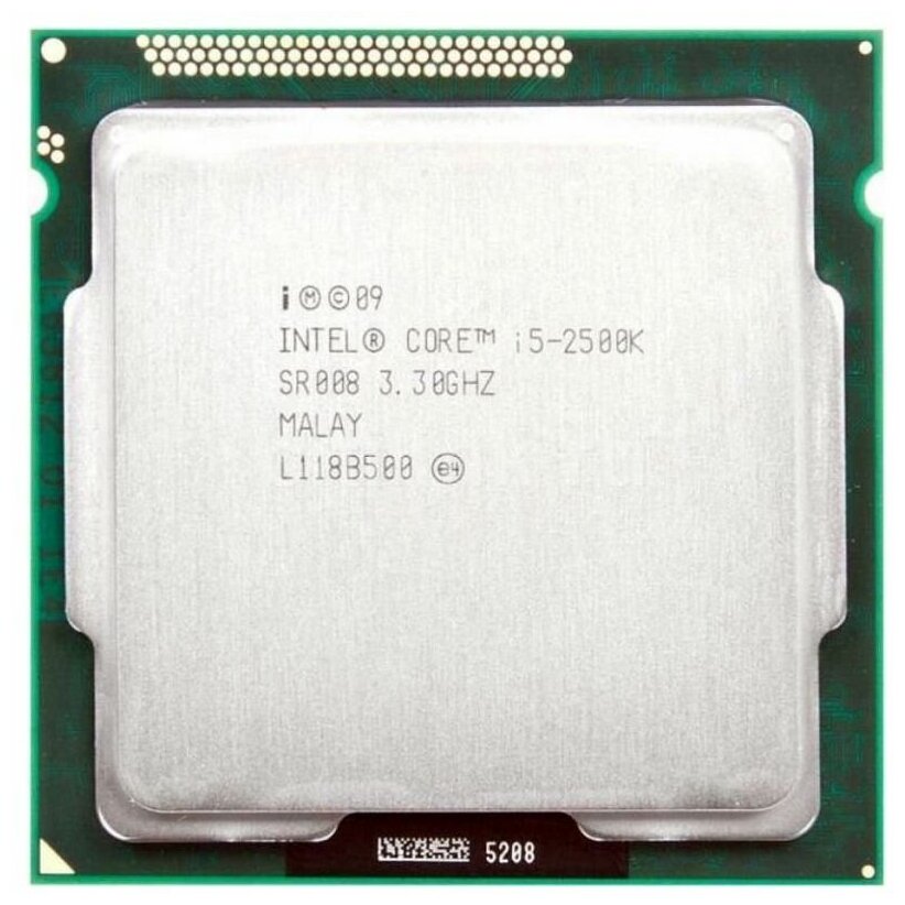 Процессор Intel Core i5-2500K Sandy Bridge LGA1155 4 x 3300 МГц