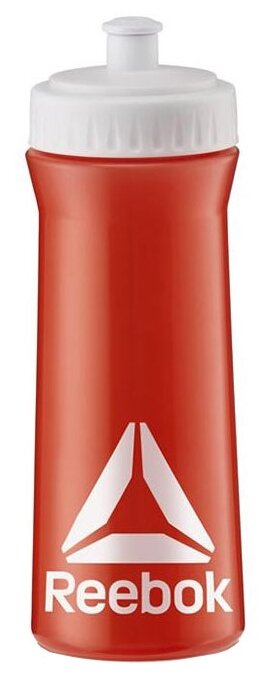 Бутылка Reebok RABT11003RDWH, для тренировок, 500 ml (красн-белый)