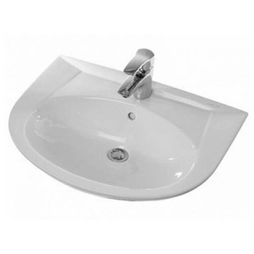 Sanita luxe Раковина Sanita luxe Classic Luxe SL400101 CLCSLWB01 белая sanita luxe унитаз компакт sanita luxe classic wc cc classic 2 tm wht g s1 с микролифтом косой выпуск