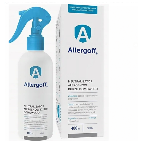 Спрей для устранения клеща домашней пыли Allergoff Natural (Аллергофф)