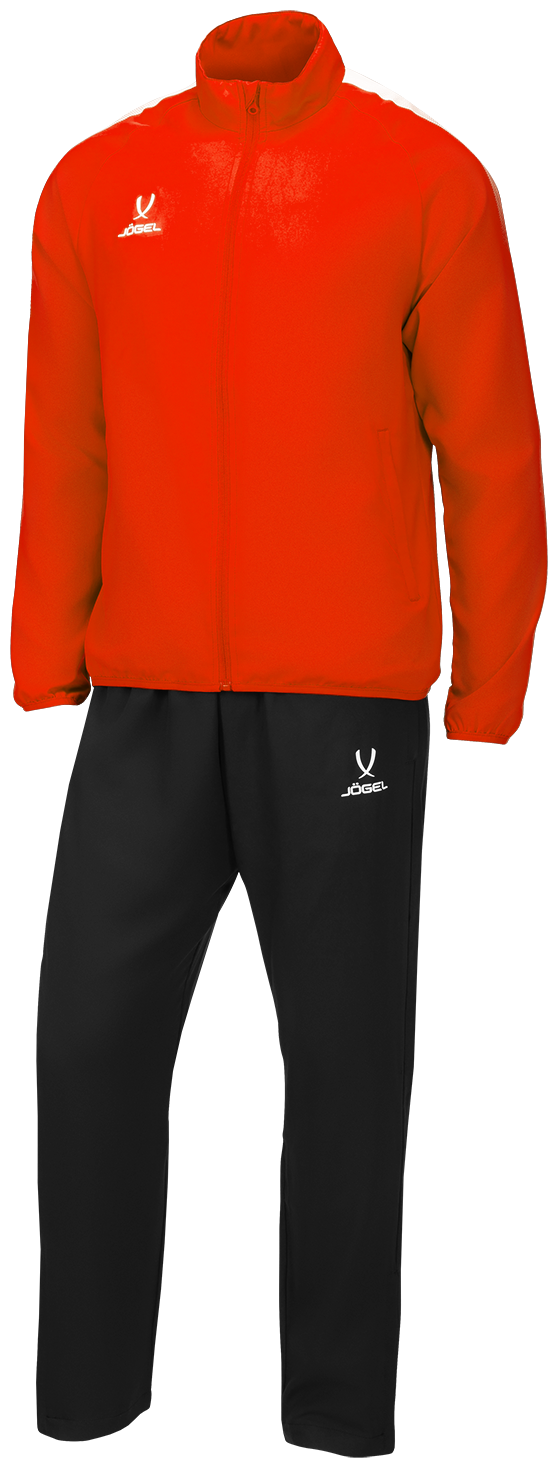 Костюм спортивный Jögel Camp Lined Suit, красный/черный, детский размер XS