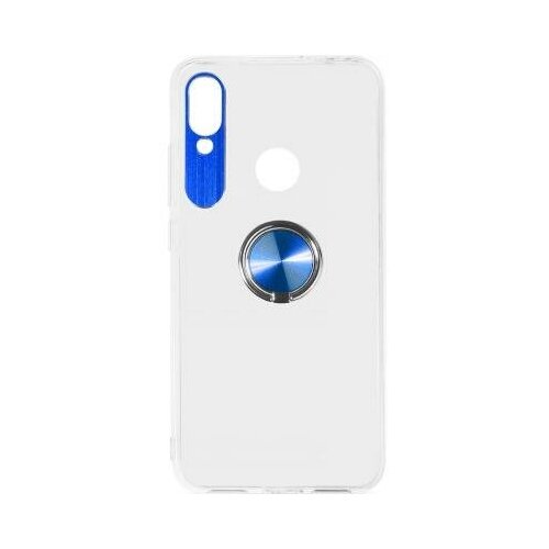 фото Df чехол с кольцом-держателем для xiaomi redmi 7 df xitring-03 (blue)