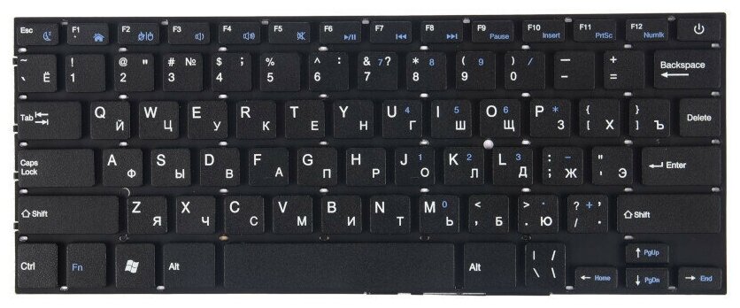 Клавиатура для Prestigio SmartBook 141A03 141 C2 C3 YXT-NB92-08 141A 141C2 141C3 0280DD