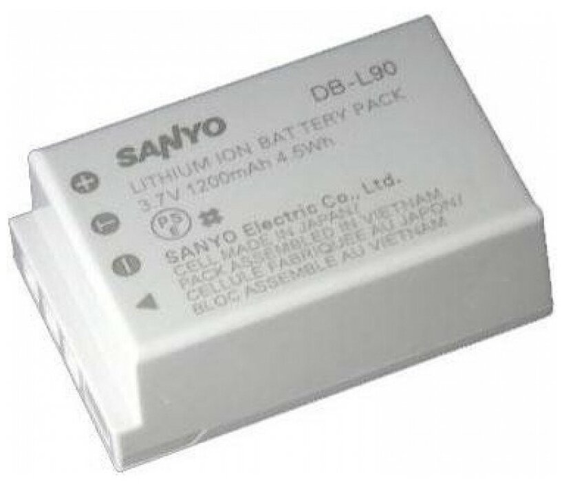 Аккумулятор SANYO DB-L90 для Sanyo Xacti VPC-SH1, Sanyo Xacti DMX-SH1