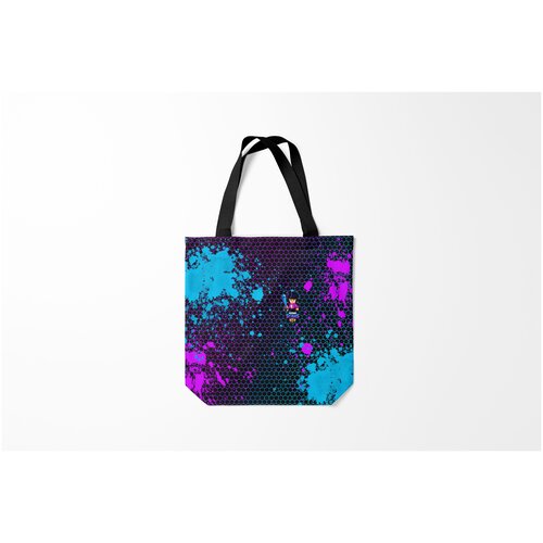 фото Сумка-шоппер / 40х40 см / геймерам / brawl stars bibi burnettie