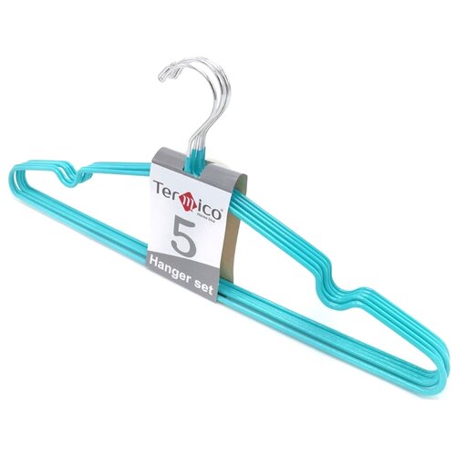 Вешалка-плечики, металл, набор 5 шт., 