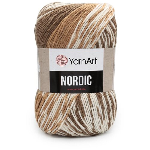 фото Пряжа yarnart nordic, 20 % шерсть, 80 % акрил, 150 г, 510 м, 3 шт., 653