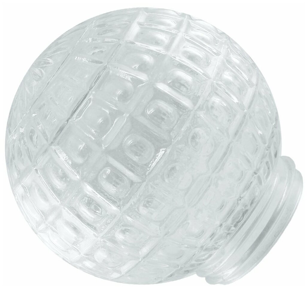 Рассеиватель шар-стекло (прозрачный) 62-020-А 85 "Ежик" TDM {SQ0321-0011}