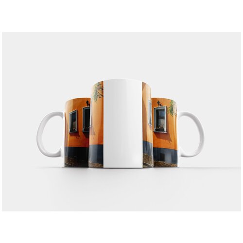 фото Кружка "цвет, дом, апельсин" 320 мл lotsprints