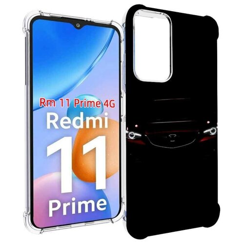 Чехол MyPads mazda мазда 2 мужской для Xiaomi Redmi 11 Prime 4G задняя-панель-накладка-бампер чехол mypads mazda мазда 2 мужской для xiaomi redmi k60 pro задняя панель накладка бампер