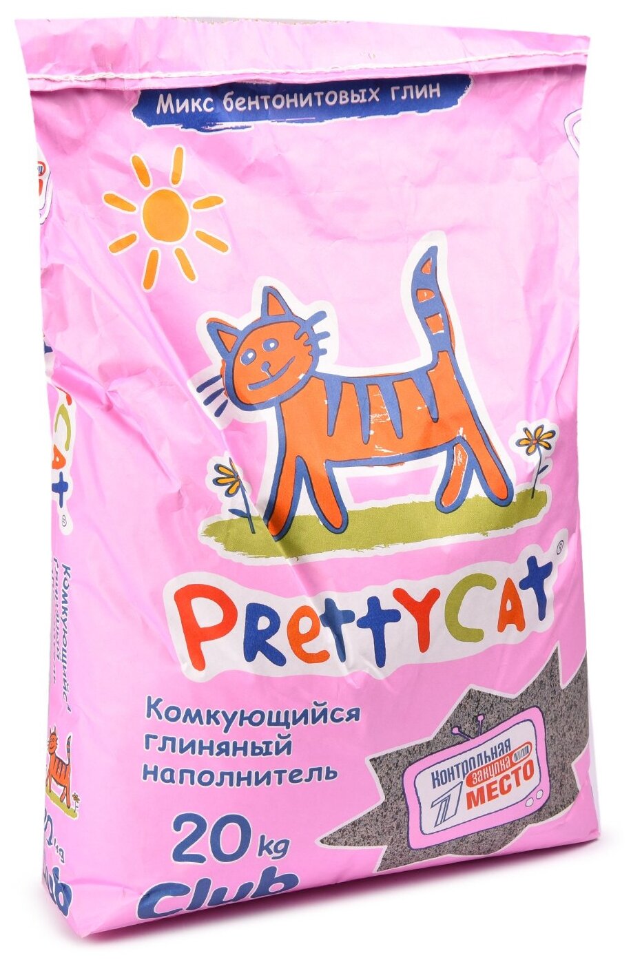 Наполнитель комкующийся PrettyCat Euro Mix CLUB, 20кг - фото №3