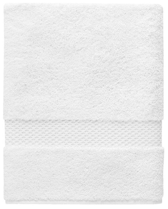 Полотенце Yves Delorme Etoile Blanc 55x100 см - фотография № 1