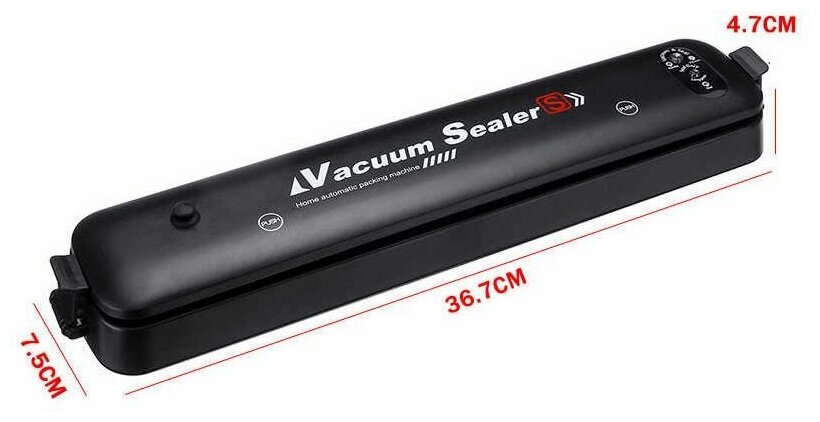 Вакуумный упаковщик, Вакууматор для продуктов Vacuum Sealer, Запаиватель - фотография № 2