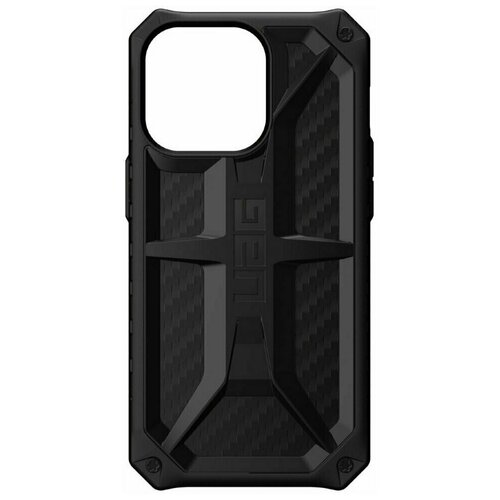 фото Чехол uag monarch series для iphone 13 pro 113151114242 (carbon fiber)