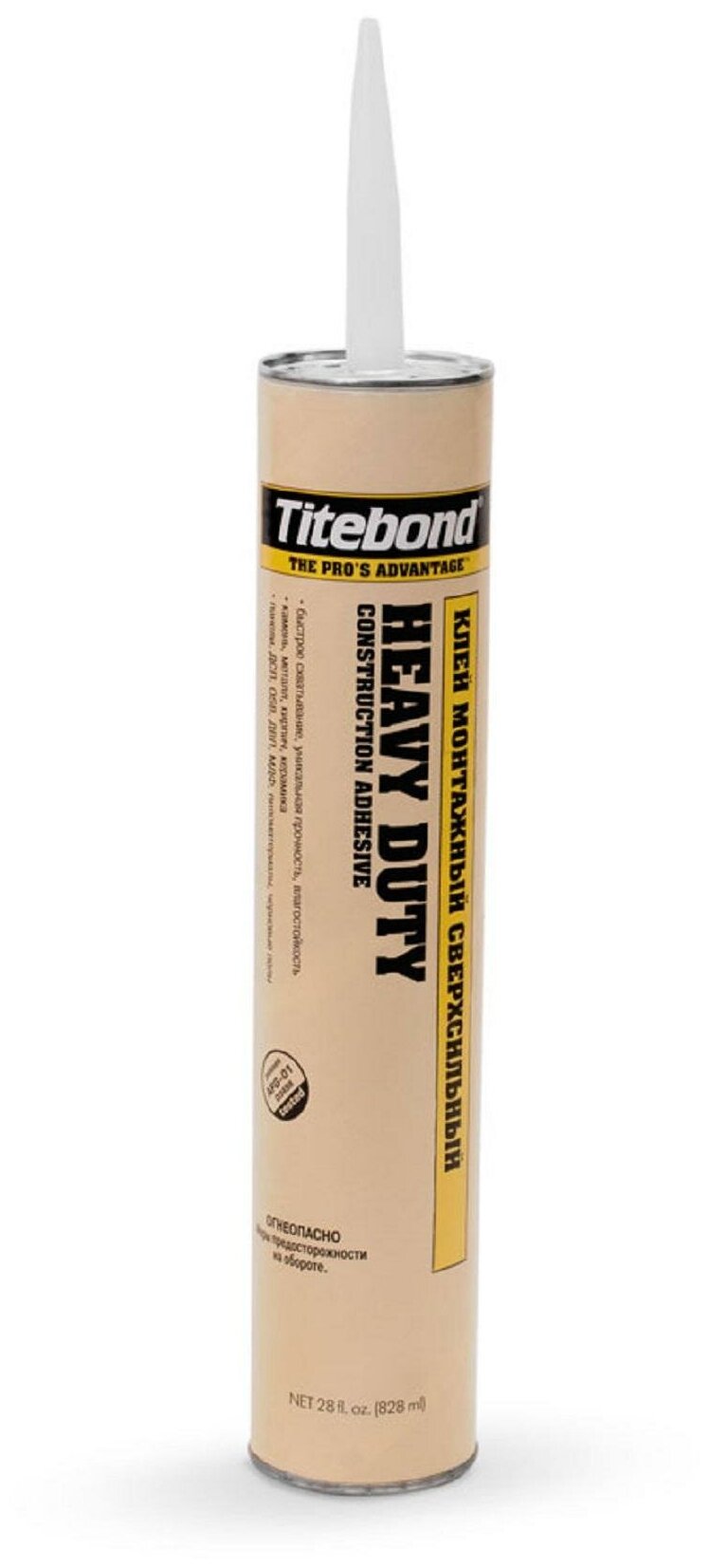 Жидкие гвозди TITEBOND Heavy Duty 55262 - фотография № 1