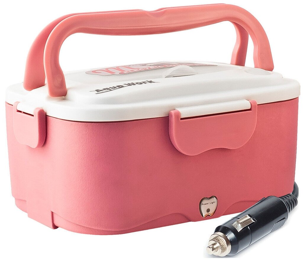 фото Ланчбокс с подогревом Aqua Work С5 12В розовый