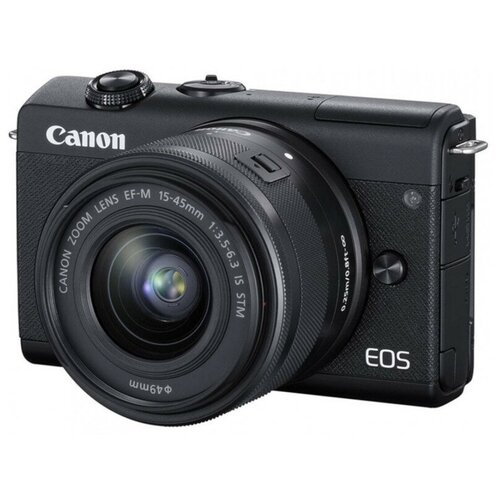 EOS M200 kit 15-45 IS STM Black 3699C010 6026100₽