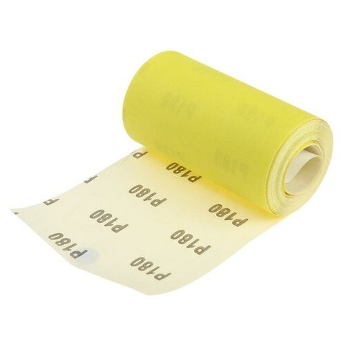 Бумага наждачная ABRAforce 500024560, желтая, в рулоне, 115 мм х 5 м, P180