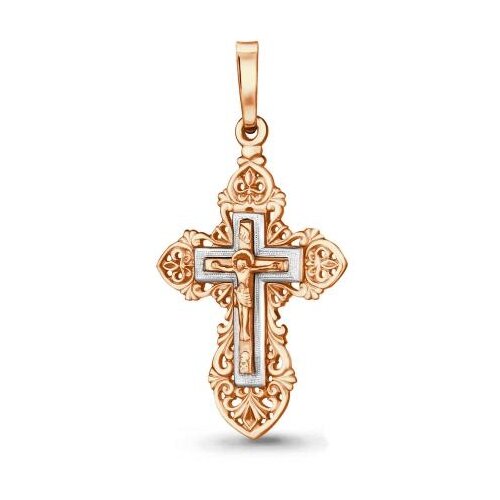 фото Золотая подвеска aquamarine 11424 diamant-online