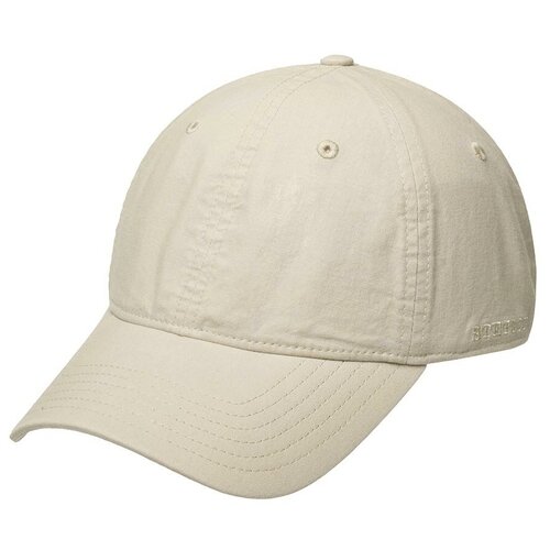 фото Бейсболка stetson арт. 7711102 baseball cap delave organic (бежевый), размер 59