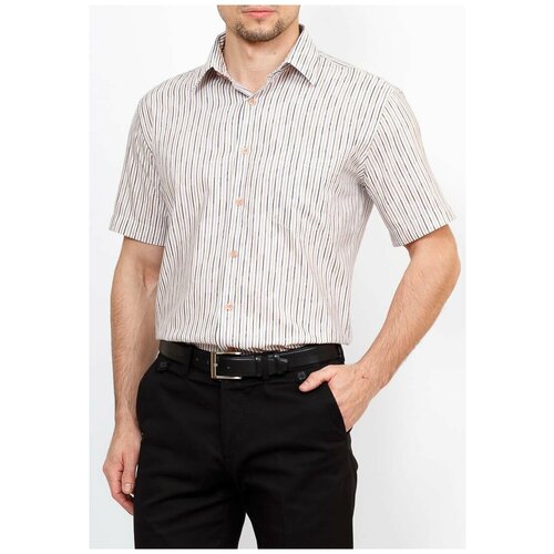 фото Рубашка greg, размер 174-184/39, бежевый