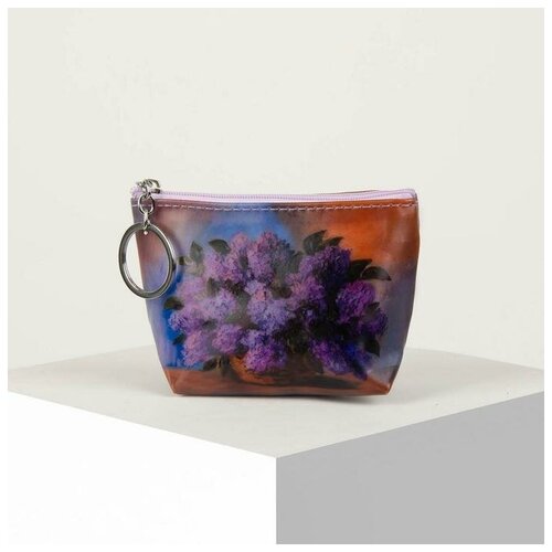 фото Кошелек жен 13-08-04 сирень, 11,5*5,8, отд на молнии, сиреневый 5067267 сима-ленд