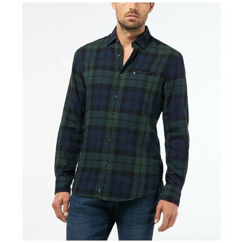 фото Мужская рубашка pierre cardin длинный рукав denim academy 5856 (05856/000/26989/9064 размер m)