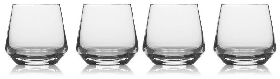 Набор стаканов для виски, объем 389 мл, 4 шт, серия Zwiesel Glas Pure арт. 122319