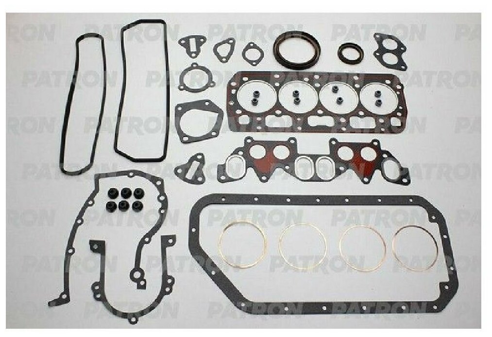 Комплект прокладок двигателя полный с прокладкой ГБЦ Skoda Favorit 1.3 89-96 - Patron арт. PG11005