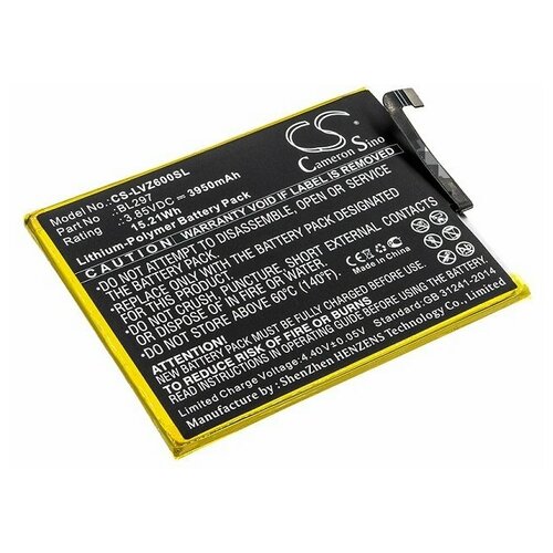 фото Аккумулятор для телефона lenovo z6 lite (bl297) cameron sino