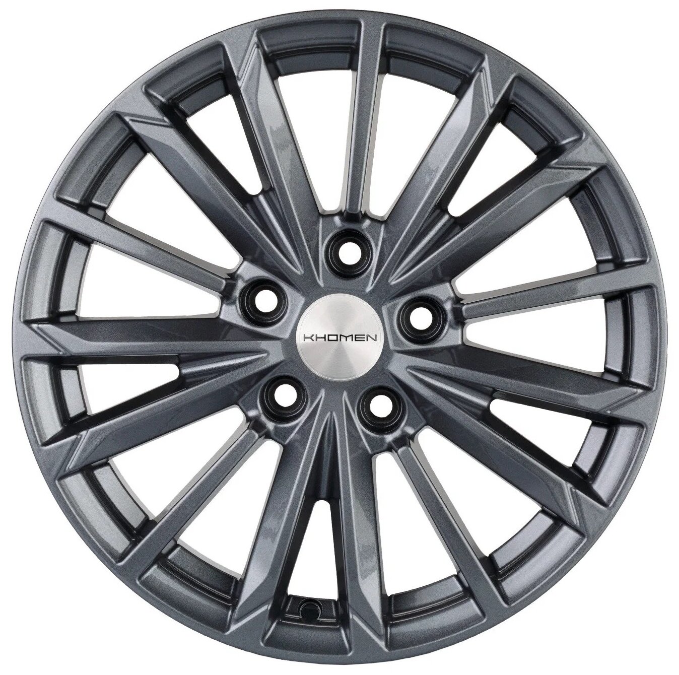 Диск колесный Khomen Wheels KHW1611 6.5x16/5x112 D57.1 ET41 Gray