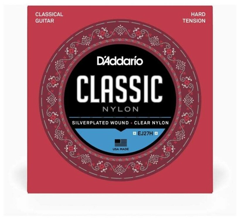 D ADDARIO EJ27 H Струны для классической гитары