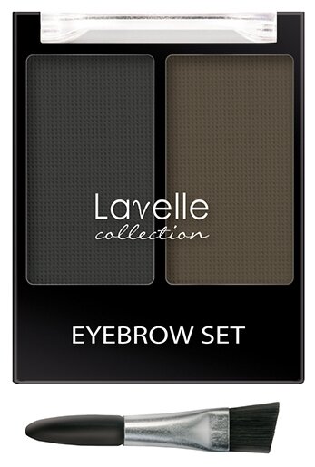 Lavelle Набор для бровей Eyebrow set, 01 графитовый