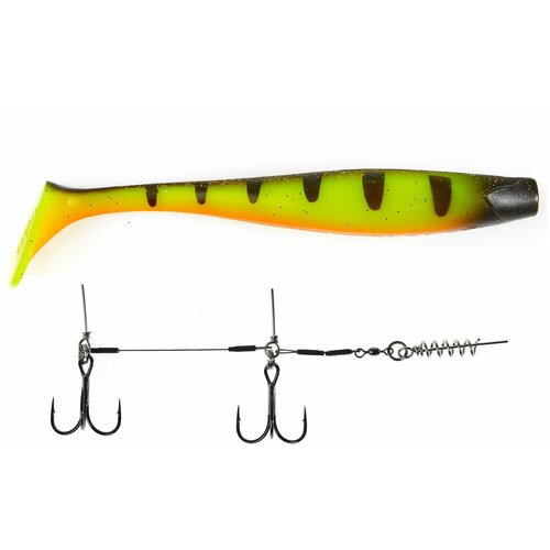 Виброхвосты LJ 3D Series GIANT KUBIRA SWIM SHAD 10,3in (26,00)/PG14 1шт.+Stinger XL виброхвосты lj 3d series giant kubira swim shad 10 3in 26 00 pg14 1шт stinger xl