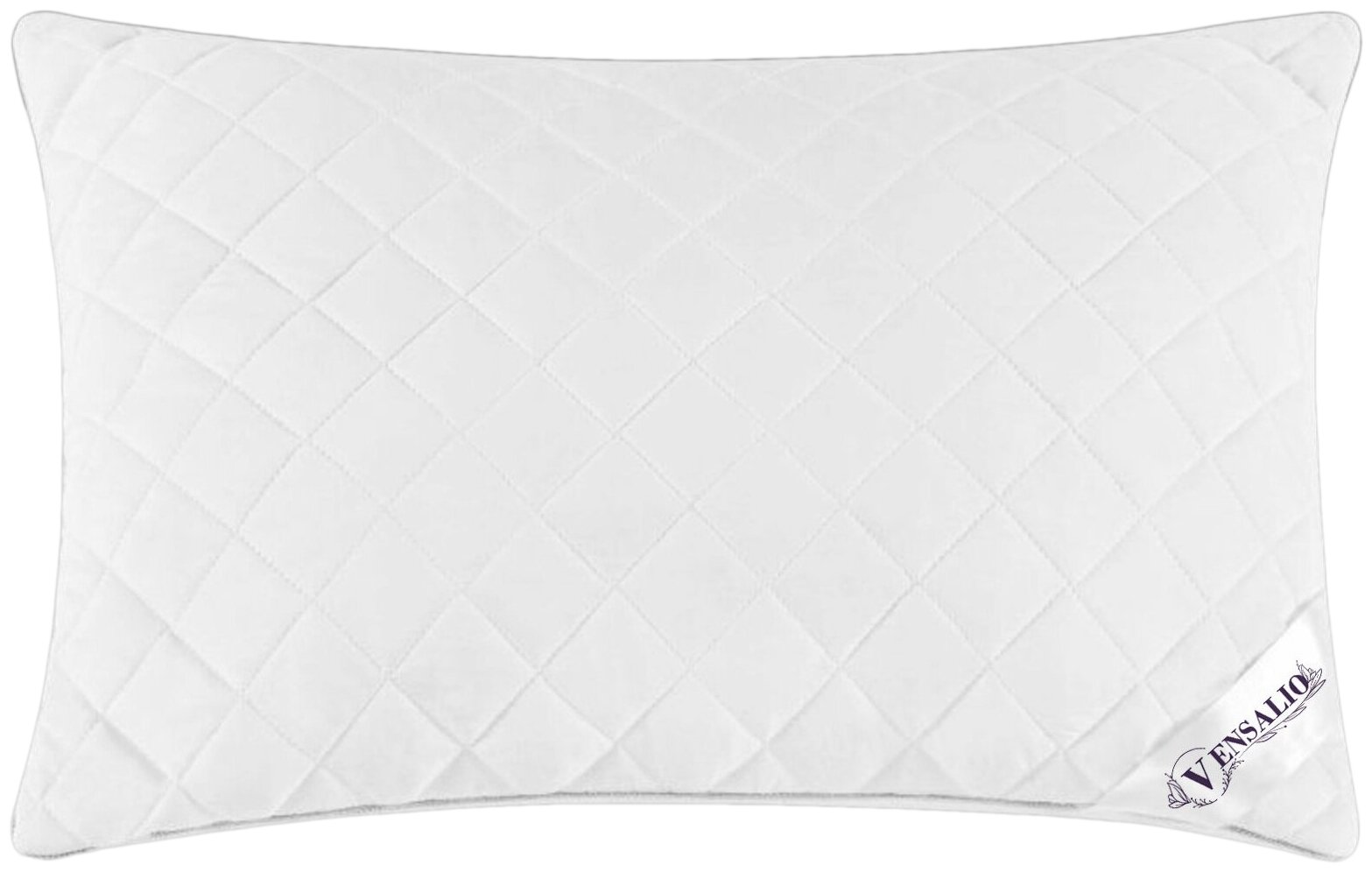 Подушка для сна Vensalio Classic "Лебяжий пух", ультрастеп белая, 50х70 - фотография № 2