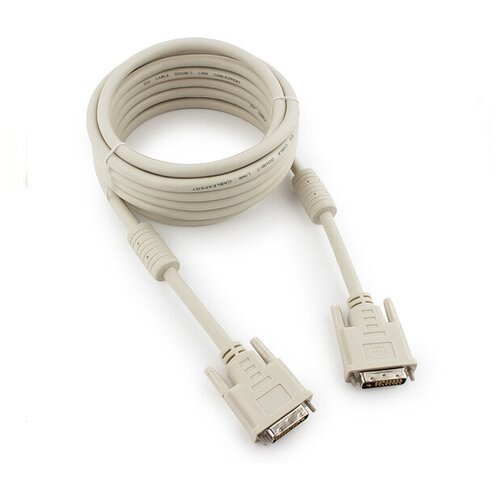 Аксессуар Gembird Cablexpert DVI-D Dual Link 25M/25M 4.5m CC-DVI2-15 кабель gembird cablexpert dvi d dual link 25m 25m 10m black cc dvi2l bk 10m