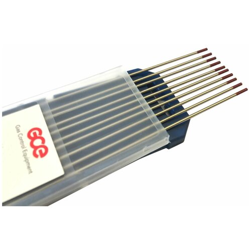 Электроды вольфрамовые GCE WT-20 ф 1,6 мм х 175 мм (10шт.)