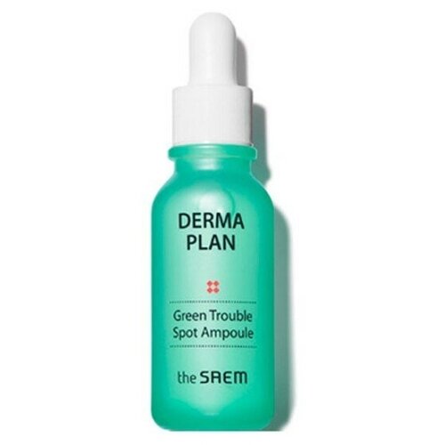 THE SAEM Derma Plan Сыворотка для лица Derma Plan Green Trouble Spot Ampoule пэды очищающие для лица derma plan green trouble pad 70шт