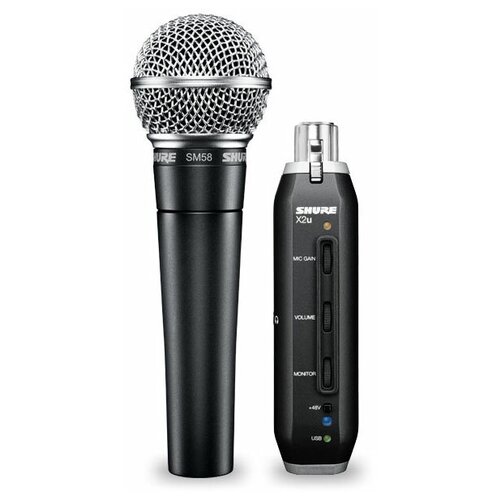 Ручные микрофоны Shure SM58-X2U