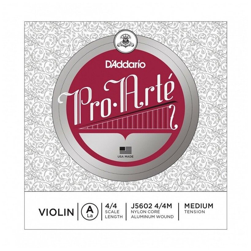 D ADDARIO J5602 4/4 M Струна одиночная для скрипки