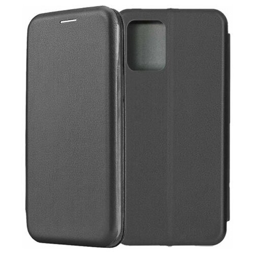 Чехол-книжка Fashion Case для Samsung Galaxy S10 Lite G770 черный чехол книжка черного цвета для samsung galaxy s10 plus с окошком магнитной застежкой и подставкой